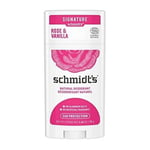 Natural Deodorant Rose and Vanilla 2.65 Oz By Schmidt's deodorant