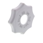 Bouchon Lave-Vaisselle bac sel 84mm gris clair - FAR