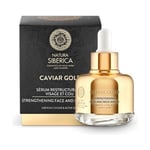 Natura Siberica+Caviar Gold Restructuring Serum för ansikte och hals 30ml Serum