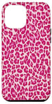 iPhone 15 Plus Pink Leopard Cheetah Print Phone Case Animal For Women Cute Case