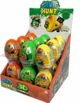 18 st Dino Hunt 3D Surprise Eggs - Ägg med godis och leksaker - Hel låda