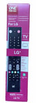 ONE FOR ALL REPLACEMENT REMOTE CONTROL FOR LG TV URC1311 R00 BRAND NEW