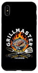 iPhone XS Max Grill Master The Man The Myth Legend Funny BBQ Chef Barbecue Case