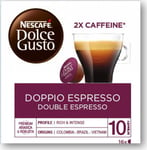 Kaffekapslar Nescafé® Dolce Gusto®Kaffekapslar Nescafé® Dolce Gusto® Doppio Espresso, 16 St.