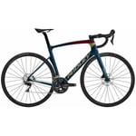 Ridley Bikes Noah Disc 105 Carbon Road Bike - 2022 Jeans Blue / Gold Metallic XL Metallic/Jeans