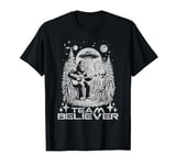 Bigfoot Play Guitar with Alien And UFO, Player Music Guitar T-Shirt