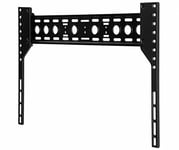 Mahara TV Wall Mount Bracket, Fixed Position, for up to 65 inch LCD, LED, OLED, 4K, 8K television, VESA Compatible up to 600 x 400, Max TV Weight 50kg, Black TV Bracket