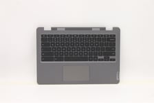 Lenovo Chromebook 14e Gen 2 Palmrest Touchpad Cover Keyboard US Grey 5M11C89153