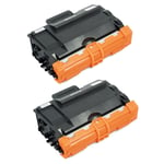 2x TN3480 Black Toner Cartridges Compatible With Brother HL-L6300DWT Printer