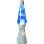Fisura - Lampe à poser avec carte du monde Lave - Bleu