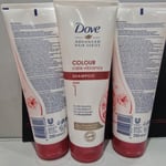 Dove Advanced Hair Series colour care vibrancy Shampoo gentele cleansing 3x250ml