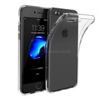 Clear Gel Case Cover Transparent Slim Silicone for the New iPhone 7 Plus 8 plus