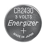 Lithium knappcellsbatteri CR2430 | 3 V DC | 320 mAh | 2-Blister | Silver