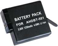Batteri 601-10197-000 for GoPro, 3.85V, 1250 mAh