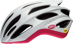 Pyöräilykypärä Bell Nala Mips valkoinen/vaaleanpunainen 55-56 cm