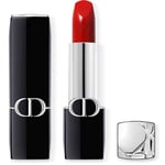 DIOR Huulet Huulipunat Comfort and Long Wear - Hydrating Floral Lip CareRouge Dior Lipstick 999 satiny finish 3,2 g