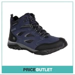 Regatta - Holcombe IEP Walking Shoes - Navy/Granite - Size 9