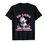 So Long 2nd Grade Hello Summer Unicorn Ice Cream Holiday T-Shirt