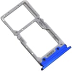Replacement Micro SIM & SD Card Tray Holder Blue For Xiaomi Mi CC9 UK