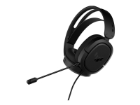 ASUS TUF Gaming H1 - Headset - fullstorlek - kabelansluten - 3,5 mm kontakt - svart