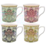 William Morris Hyacinth  Mix - 4-pack muggar i presentkartong
