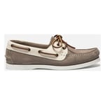 Chaussure bateau homme phenis Cuir velours Taupe TBS 41