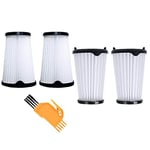 SATIC 4-Piece Filter with Cleaning Brush Set for AEG CX7 CX7-2 AEF150 Vacuum Cleaner