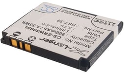 Batteri BST-39 för Sony Ericsson, 3.7V, 900 mAh