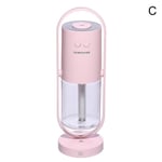 Mini 12v Car Steam Humidifier Purifier Aroma Diffuser Essential C Pink