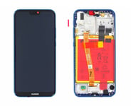 Blå Huawei P20 Lite LCD-skærm med batteri