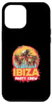 Coque pour iPhone 12 Pro Max Équipe de vacances Ibiza Party Crew