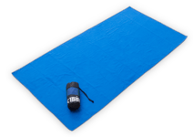 Microfiberhandduk Briv 140 Blå 70x140 cm