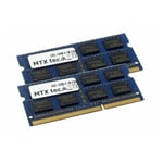 4GB Kit 2x 2GB DDR3 1066MHz SODIMM DDR3 PC3-8500, 204 Pin RAM Laptop Memory - Neuf