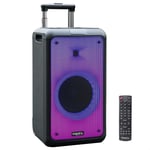 Ibiza - STREET-WAVE - Portable 8"/400W battery powered speaker with Bluetooth,