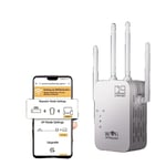 Wi-Fi-förstärkare, 1200 MBit/s hastighet, lång räckviddsförlängning, EU-kontakt
