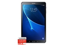 Samsung Tablette PC Galaxy Tab A SM-T580 10,1"/25,54 cm (processeur Octa-Core 1,6 GHz, 2 Go de RAM, 32 Go eMMC) WiFi + Micro SDXC 128 Go Noir