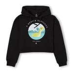 Apex Legends A Nessie Surfaces Women's Cropped Hoodie - Black - XS