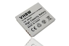 vhbw batterie compatible avec Canon Digital Ixus 255 HS, 30, 40, 50, 55, 60, 65, 70, 75, 80 is, 82, i Zoom remplace NB-4L (600mAh, 3.6V, Li-Ion)