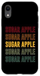 Coque pour iPhone XR Sugar Apple Pride, Sucre Apple