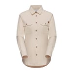 Mammut Tamaro Undyed Longsleeve Shirt Women Light Brown M