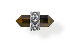 Thomas Sabo Rebel at Heart Crystal Tigers eye örhänge H2282-826-1