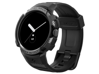 Spigen ACS04800, Ask, Smartwatch, Svart, Google, Pixel Watch, Polykarbonat