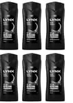Lynx Shower Gel Black 500ml x 6