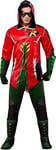 Rubie's Official DC Gotham Knights Robin Deluxe Men's Costume, Adult Super Hero 