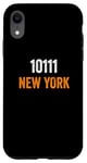 iPhone XR 10111 New York Zip Code Case