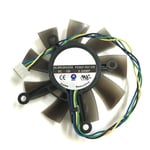 Ventilateur de refroidissement de carte graphique ASUS GTX 560 GTX550Ti HD7850, 75MM, DC12V, 0,5 amp, 4 bro