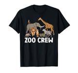 Zoo Crew Zookeeper Costume Safari Wildlife Animal Park T-Shirt
