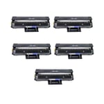 5 Black Toner Cartridge For Samsung Xpress SL M2022W M2026W M2070W MLTD111S