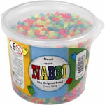 Nabbi Pärlor 5000 st - Neonfärger i Hink Medium