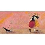 Sam Toft WDC91109 (A Sneaky One II Canvas Print, Multi Coloured, 30 x 60cm